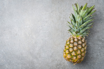 Wall Mural - Fresh pineapple. Close up