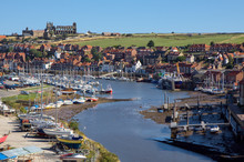 View Along The Esk Towards Whitby