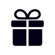 Gift box  icon. Present - a personal offer. Gift wrapping.