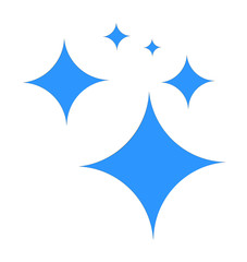 Wall Mural - shine icon on white background. shine sign.