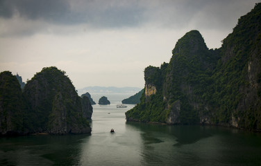 Clouds over Ha Long Bay, Vietnam