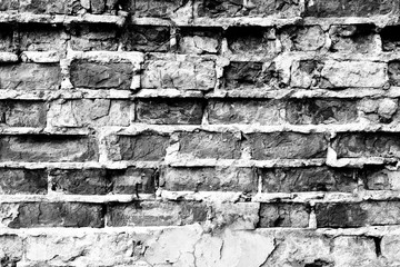 Brick texture with scratches and cracks