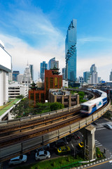 Wall Mural - bangkok panorama skyline