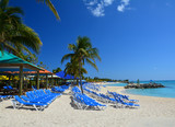 Fototapeta Morze - Beach of Eleuthera, Bahamas