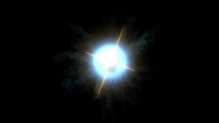 Wall Mural - 4k Abstract power explosion energy halo fire rays laser vortex universe.
