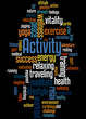 © kalpis - Activity, word cloud concept 3