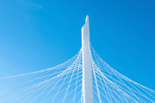 Detail Of A Cable-stayed Bridge