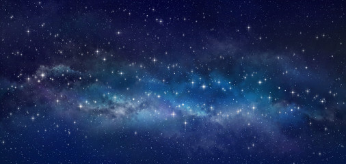 Wall Mural - star field in outer space