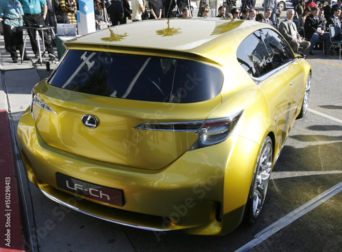 The new Lexus LF-Ch hybrid concept car alternative fuel vehicle is ... The new Lexus LF-Ch hybrid concept car alternative fuel vehicle is ...