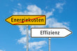 © Animaflora PicsStock - Effizienz Energiekosten Schild