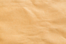 Abstract Brown Recycle Crumpled Paper For Background,crease Of Brown Paper Textures For Design