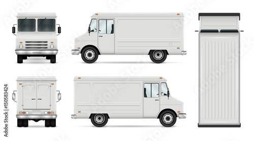 Blank Food Truck Design Template Blank Food Truck Design Template