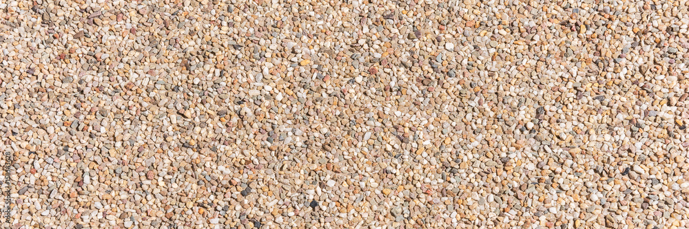 The pattern small pebbles stone as background - obrazy, fototapety, plakaty 