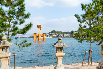 Canvas Print - Japanese Itsukushima Shrine