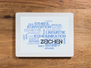 Canvas Print - Zeichen