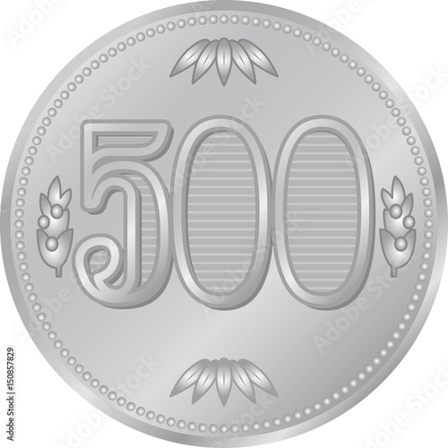 硬貨 500円 イメージイラスト Buy This Stock Vector And Explore Similar Vectors At Adobe Stock Adobe Stock