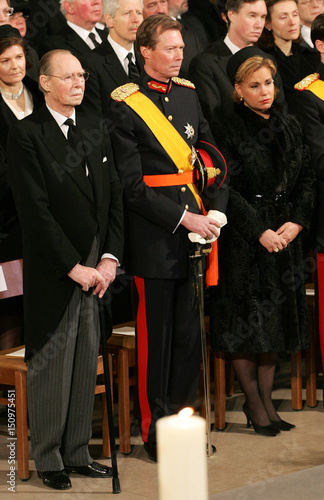 Luxembourg S Grand Duke Jean Grand Duke Henri And Grand Duchess