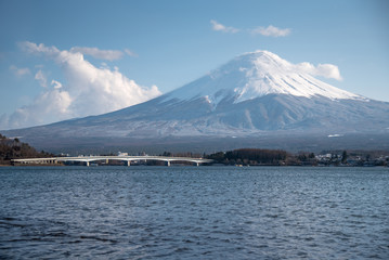 Wall Mural - Fuji mountain and Kawaguchi lake, Japan