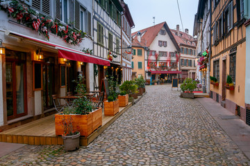 Wall Mural - Strasbourg. Petite France district in the old city.