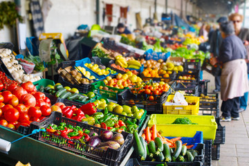 Farmers market. Porto, Portugal