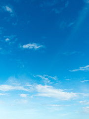 blue sky with cloud