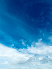 Wall Mural - blue sky with cloud