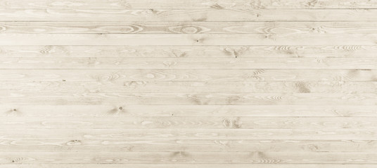 Wall Mural - white wooden planks wall. natural wood texture background.