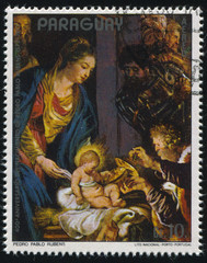 Wall Mural - Adoration of the Magi by Rubens