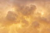 Fototapeta  - Golden clouds background
