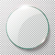 © PikePicture - Transparent Round Circle Vector Realistic Illustration. Background Glass Circle