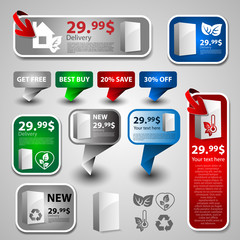 Wall Mural - collection of website elements