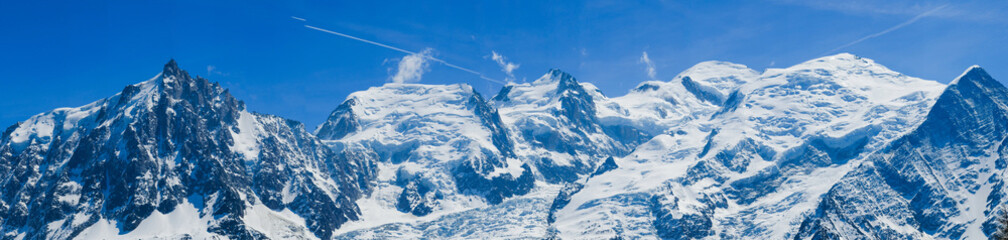 Wall Mural - Mont Blanc panorama