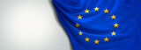 Fototapeta  - Flag of Europe EU 3d rendering