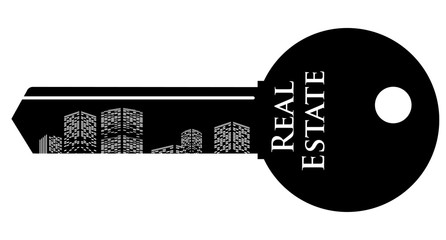 Wall Mural - real estate key