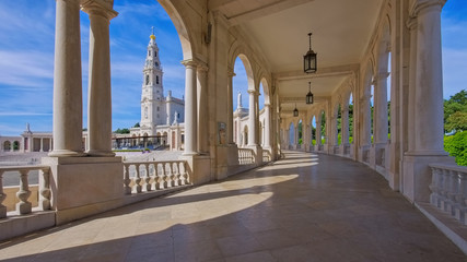 Sticker - Fatima in Portugal - Sanctuary of Fatima in Portugal