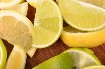 Poster - lime and lemon