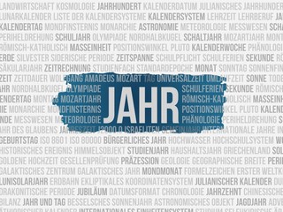 Wall Mural - Jahr