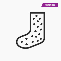 Socks sketch icon for web, mobile and infographics.