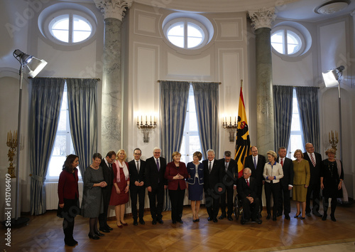 German President Gauck Welcomes Cabinet Members For A New Year S