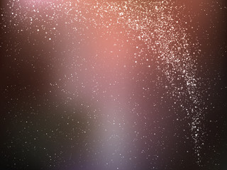 Wall Mural - space vector background with stars. universe illustration. colored cosmos backdrop with stars claste