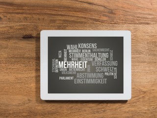 Canvas Print - Mehrheit