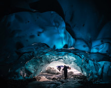 Through The Ice Cave