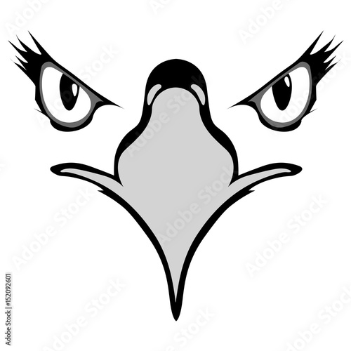 eyes of eagle Stock Vector | Adobe Stock