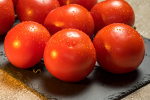 Red Ripe Wet Whole Tomatoes