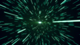 Fototapeta Perspektywa 3d - hyperspace star field zoom blur 3d illustration