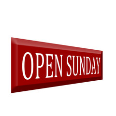 Wall Mural - Open sunday