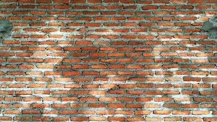 Wet  brick wall texture