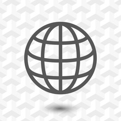 Wall Mural - web icon stock vector illustration flat design