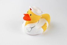 An Image Of A Plastic Duck