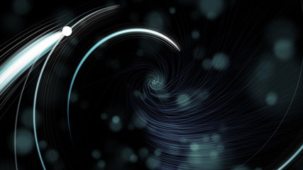 Wall Mural - abstract science fiction futuristic background